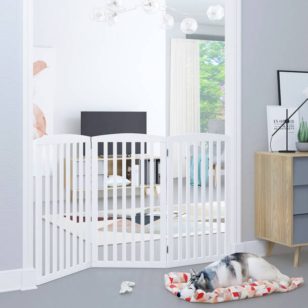 Archie & Oscar™ Jenner 3 Panel 36 Inch Freestanding Foldable Pet Gate